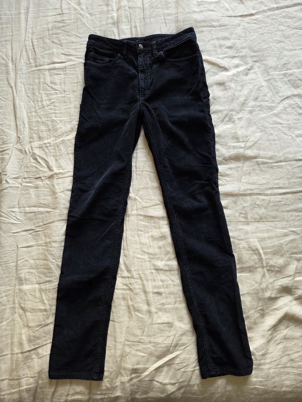American Apparel Black Corduroy Pants